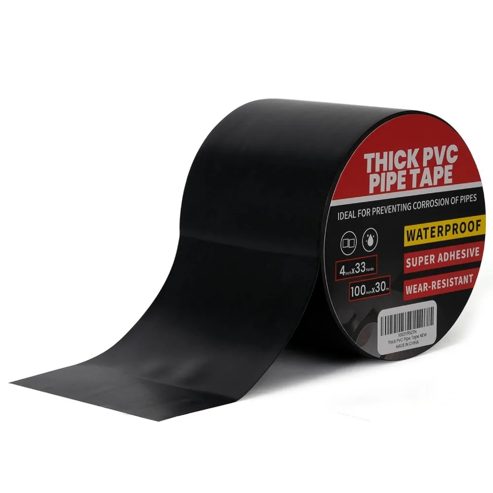 Waterproof Pipe Repair Tape, 10cm X 150cm Strong Sealing Leak-Proof Tape for Pipes, Faucets, and Hoses, Self-Fusing Waterproof Tape for Emergency Plumbing Repairs