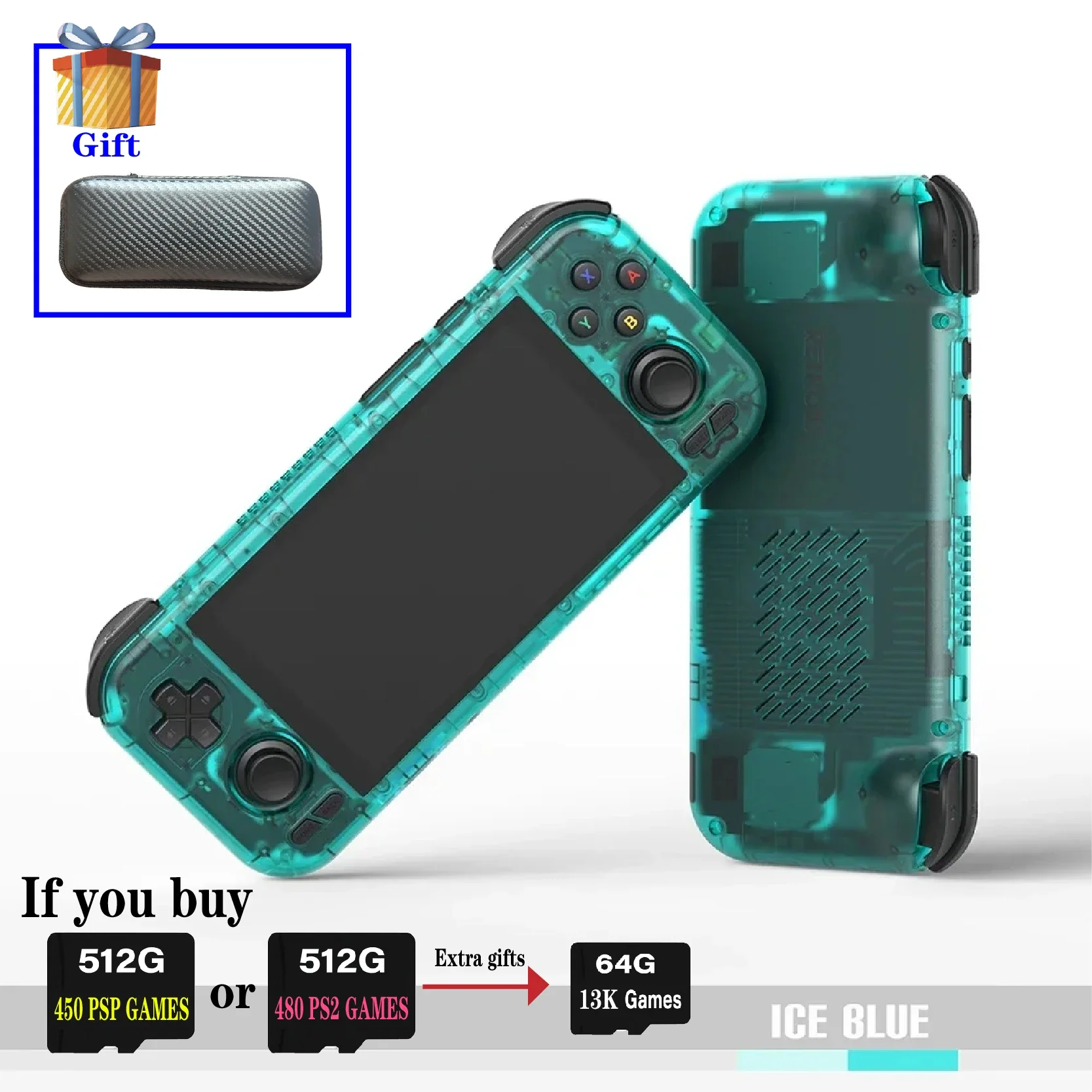 Retroid Pocket 4 Pro Retro Handheld Game Video Player Console 4.7