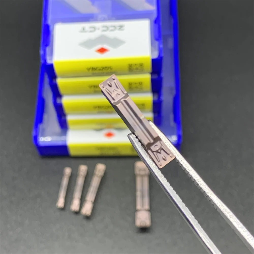 ZCC.CT KGT200 KGT300 KGT400 Parting Grooving Carbide Insert YBG205 2mm 3mm 4mm MGMN Type CNC Lathe Turning Cutting Tip