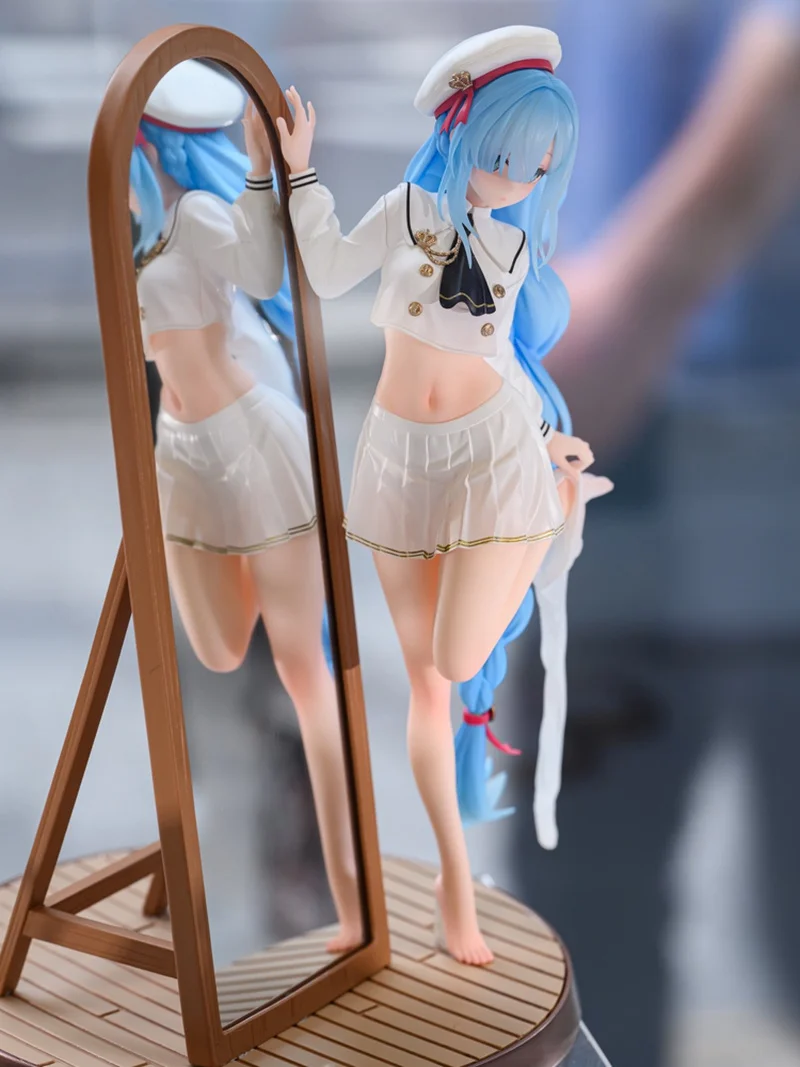 

New In Stock Original Myethos Gift Azur Lane 19.5cm Hms Janus About Changing Clothes Time Model Action Figure Collecting Toy Gif