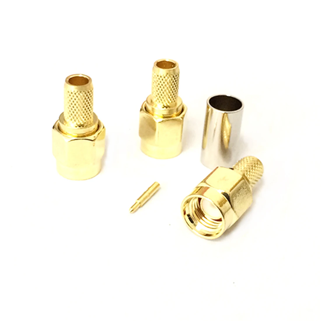 400pcs SMA male +400pcs SMA female connectors for RG58 cable for ACTIBY ELECTRONICS S.L
