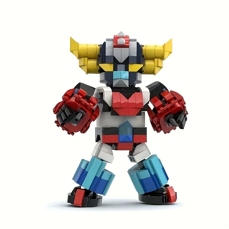 Moc Robot Goldoraked Anime Figure Building Block Technical  Mecha Movie Constructor Model Brick Set Children Toys Kid Gifts