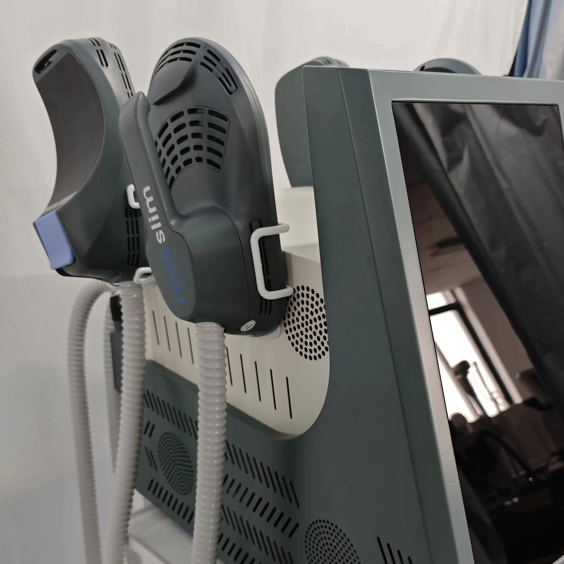 

Аппараты Myoslim HI-EMT RF EMS: Профессиональный электромагнитный стимулятор мышц Sculp 6500W с 5 насадками для укрепления мышц тазового дна