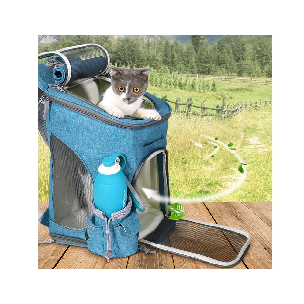 

Ultralight Outdoor Pet Carrier Bag Large Size Space Handbag Ultra-breathable Foldable Pet Backpack for Travel Pet Carrier Bag