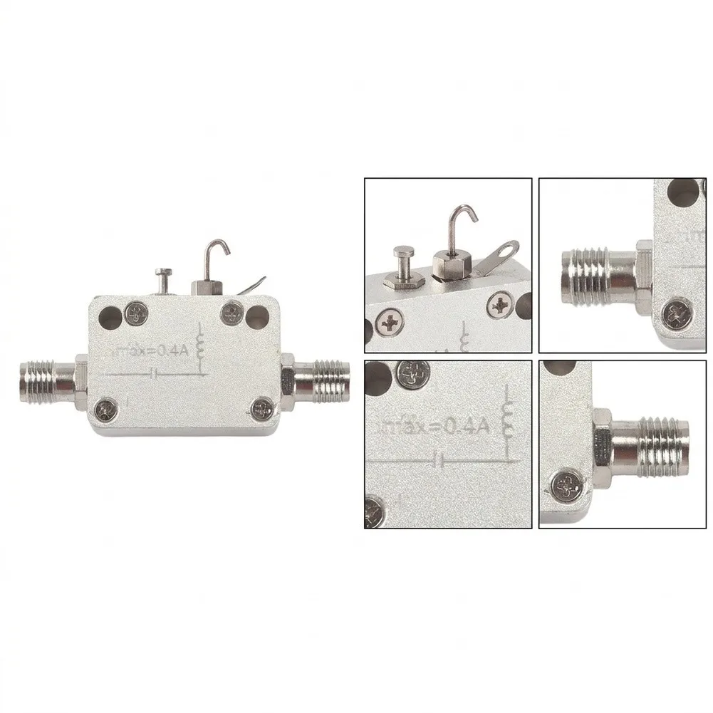 Bias Tee RF Injector With For SMA Connector 10MHz-10GHz For Coaxial Signal DC Power Feed For Amplifier Testing Tool