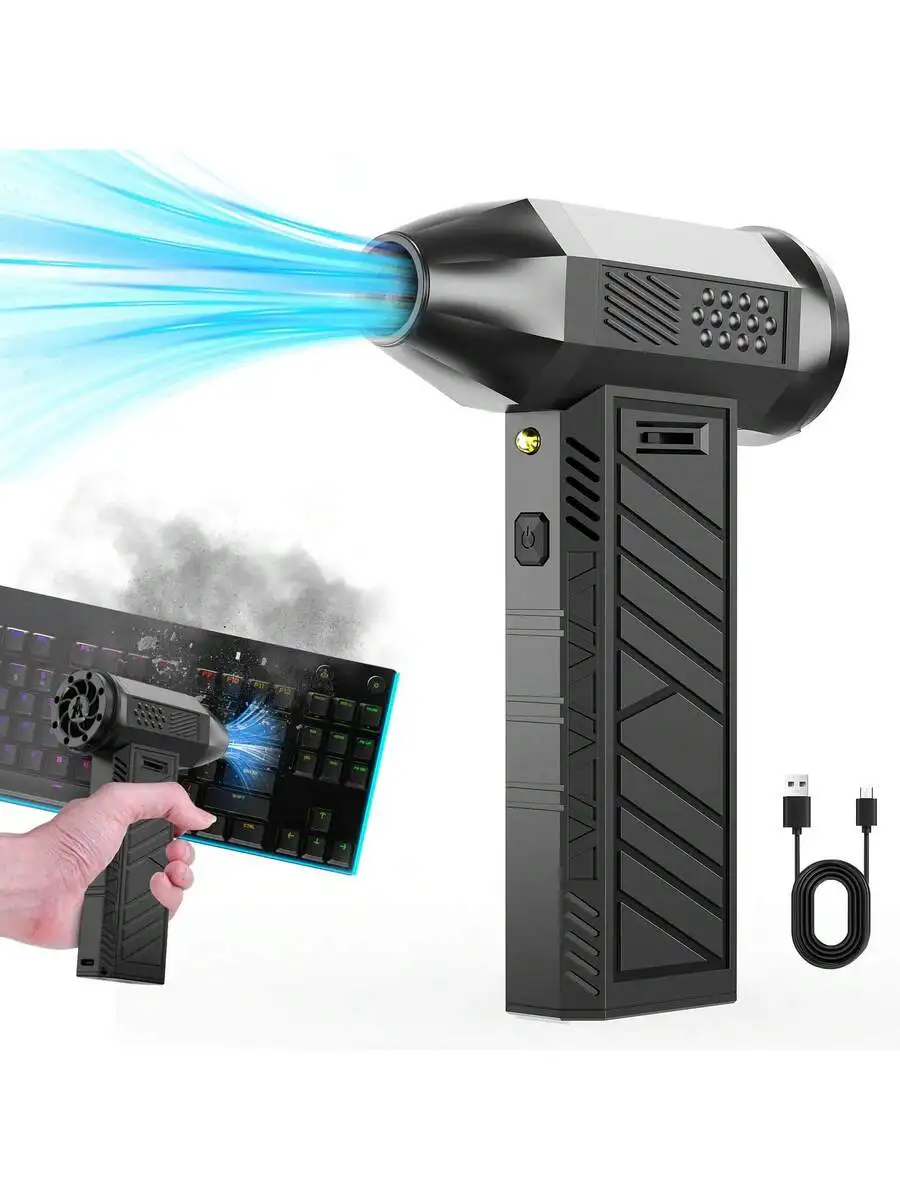 

Cordless Air Duster 180000RPM Rechargeable Mini Blower For Keyboard Computer Car Home Cleaning