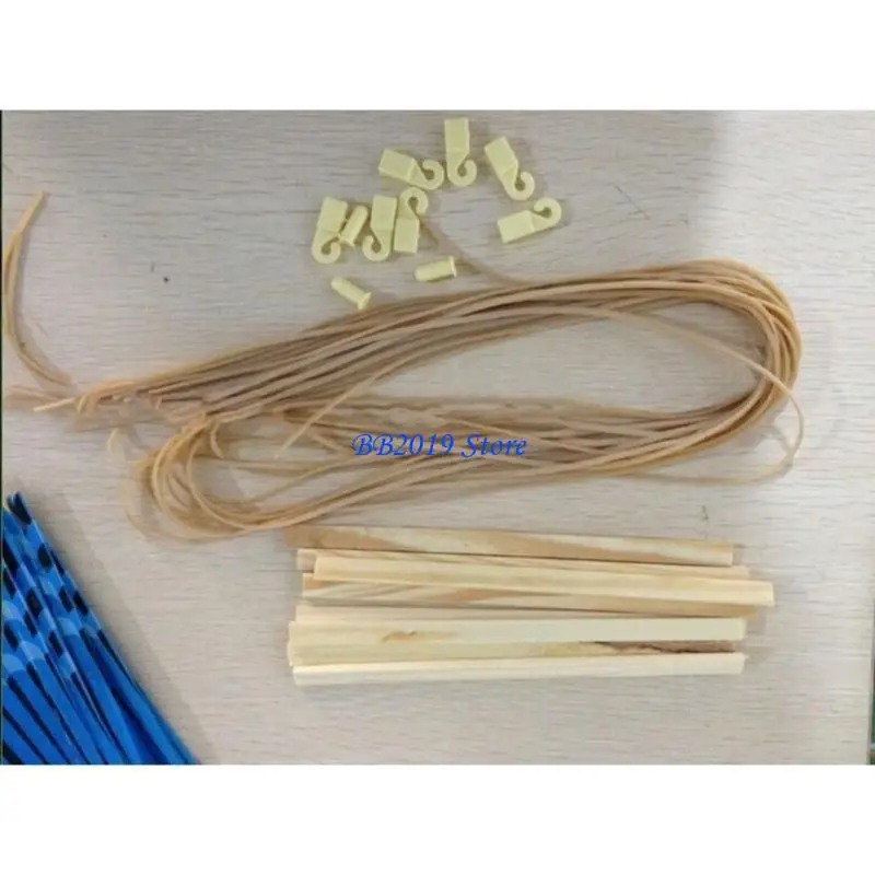 Q0KB شريط مطاطي قوة الطيور نماذج لعبة الأطفال لتقوم بها بنفسك الطائرات الورقية طائرة عمل التجمع لعبة