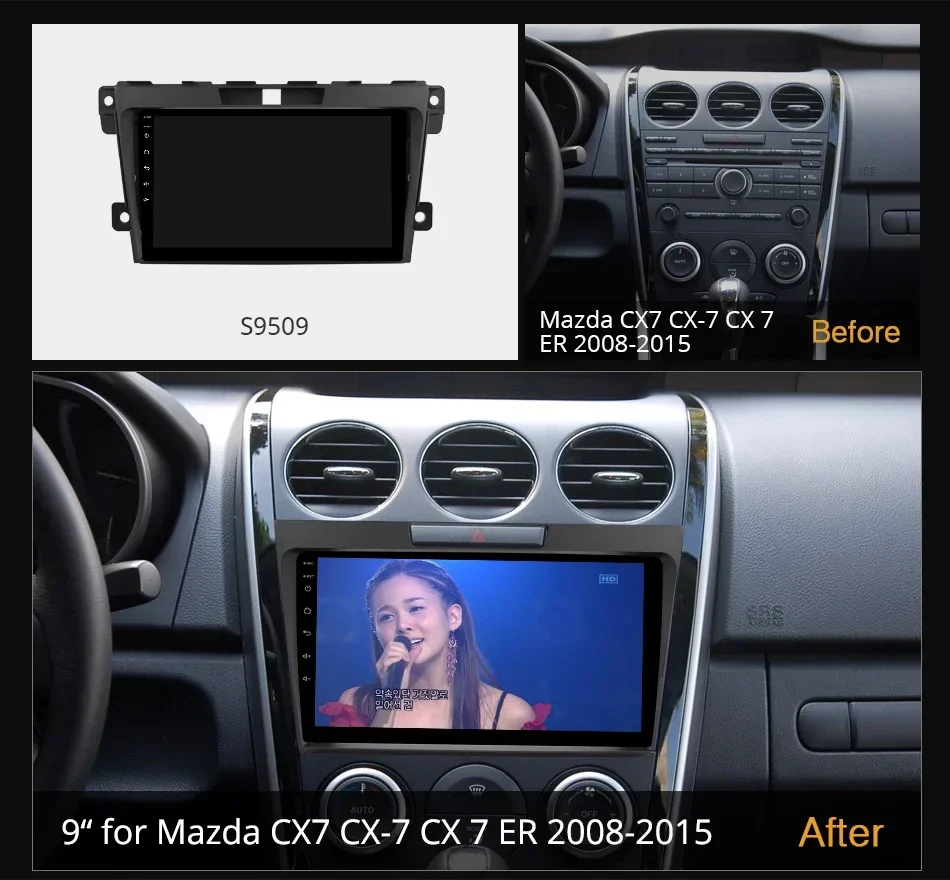 Ownice K6+ 2K for Mazda CX7 CX-7 CX 7 ER 2009 - 2012 Car Radio Multimedia Video Player Navigation Stereo GPS Android 12 No 2din