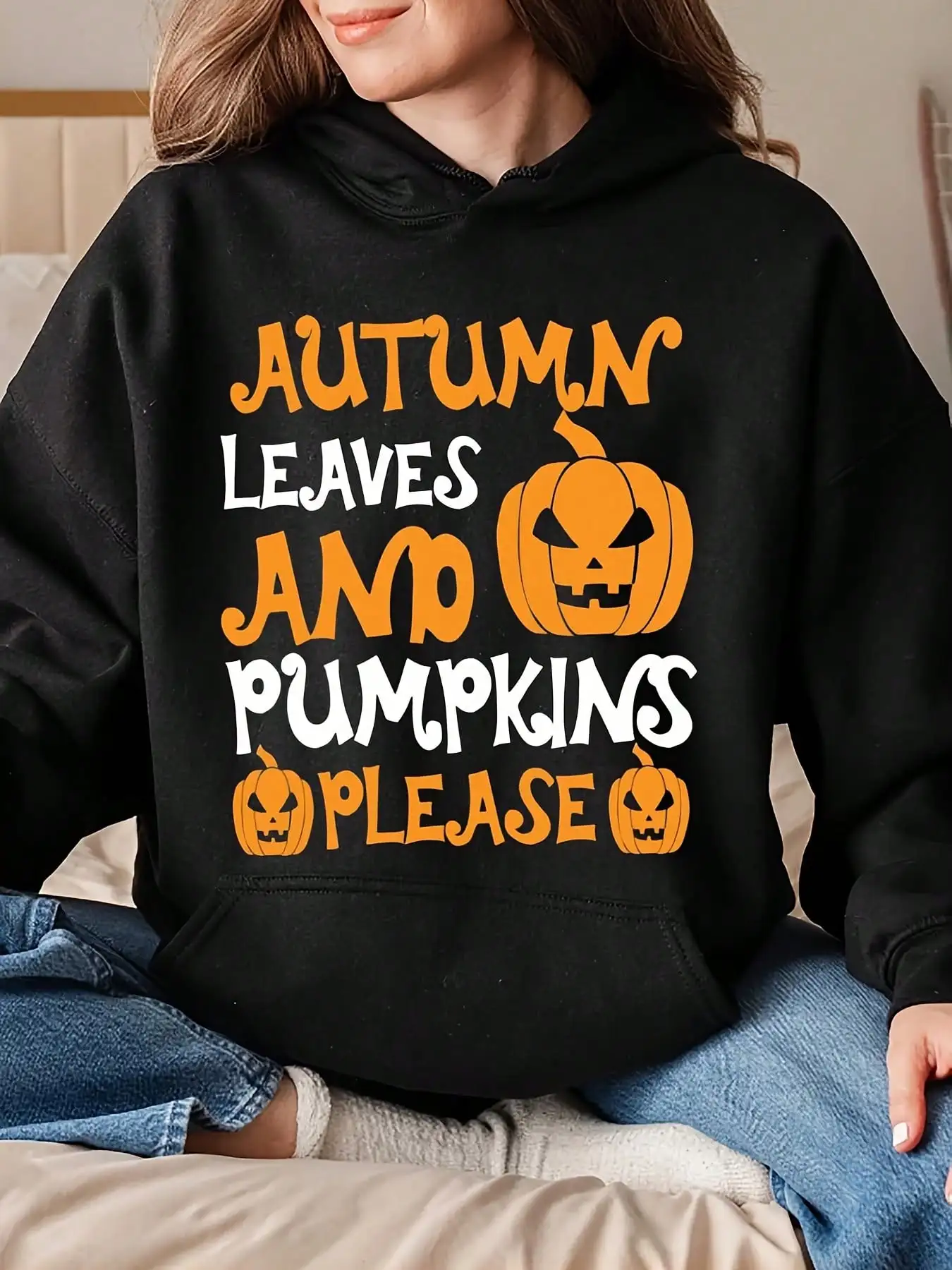 

Men's and Women's Plus Size Printed Top, Loose Casual, Soft, Comfortable and Breathable, Outdoor Sports Loose Pullover Hoodie