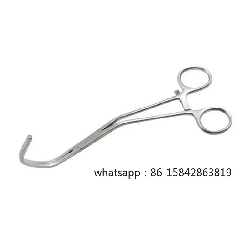 pinces-chirurgicales-thoraciques-et-cardiovasculaires-pinces-d'occlusion-aortique-pinces-hemostatiques-coudees-pour-veine-cava