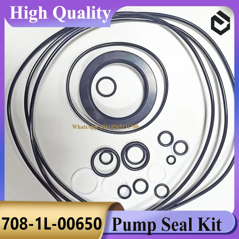 708-1L-00650 Hydraulic Pump Seal Kit for PC110-7 PC120-7 PC130-7 Excavator Main Pump Seal Kit Repair Seal Kit