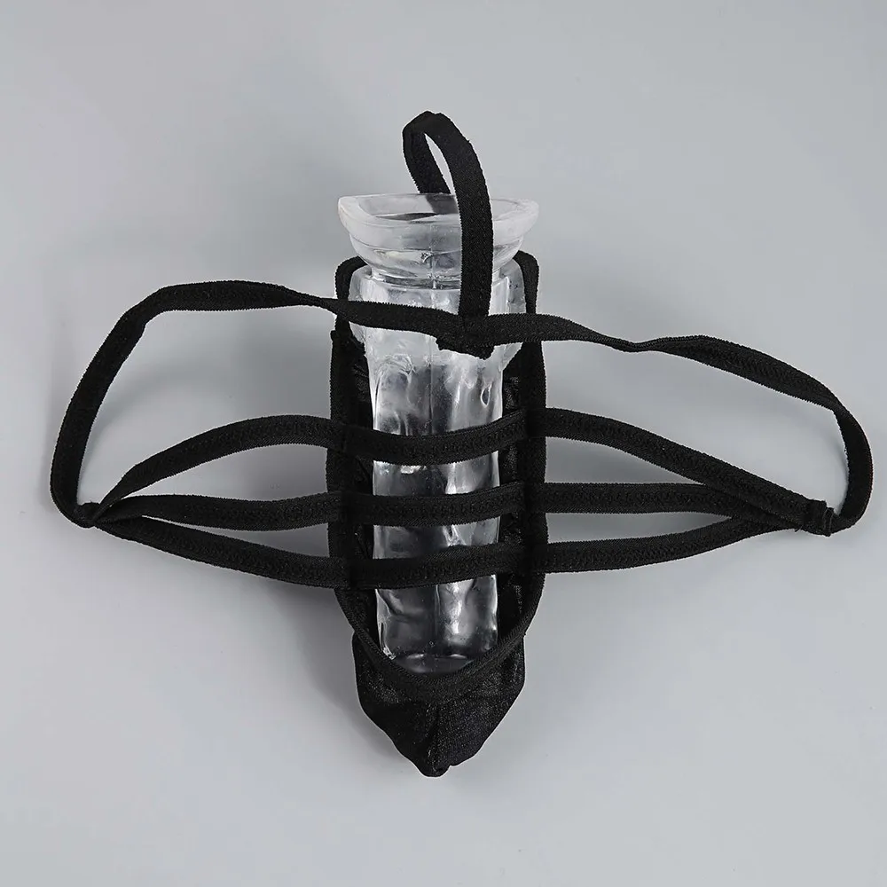 Men Briefs Breathable Low Rise Thong for Men Elegant Lace Up Design with Elasticity Choose from White or Black