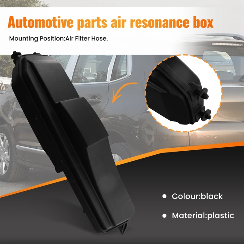 Car Air Intake Resonance Box Air Filter Hose 9677526880 For Peugeot 3008 408 2.0 Air Resonator Chamber