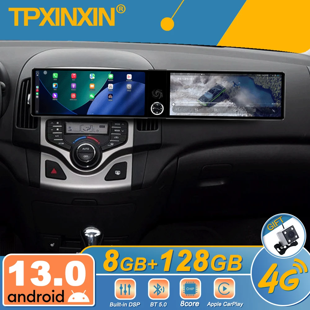 

Car Accessories Radio For Hyundai i30 2006-2012 Android Auto GPS Navigation Multimedia Stereo Receiver Head Unit Offline Maps