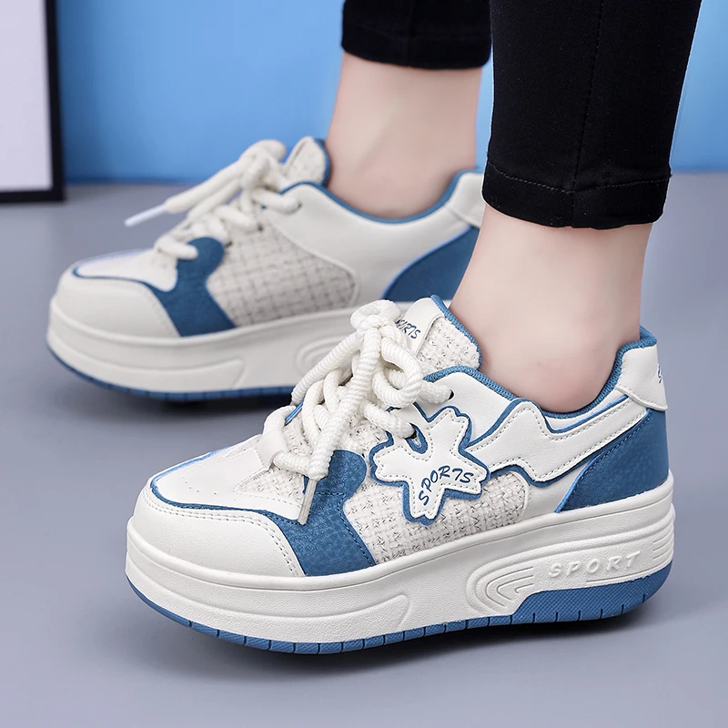 

New Children's Roller Skates Boys Double Wheel Women's Roller Skates Kids Student Wheeled Shoes Adult Deformed Shoes Forward