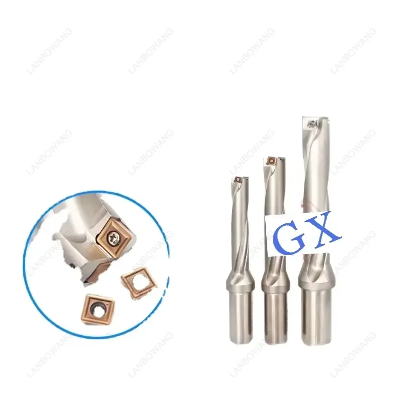 Powerful SP Series U-Shank Indexable Milling Bit, C25/32/40 Shank 5D Milling Tool Holder for High Speed Metal Milling Work
