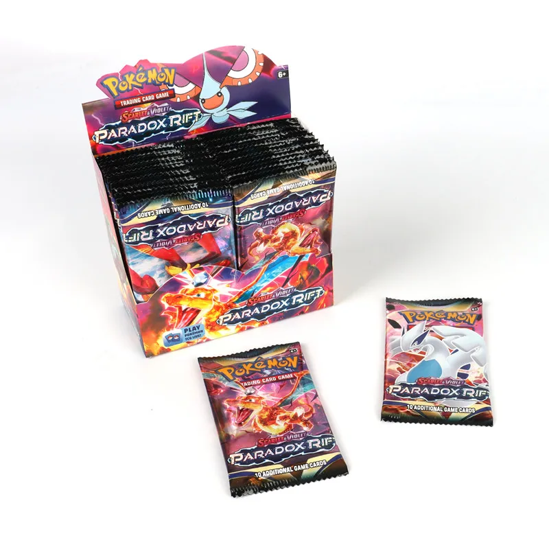 360Pcs English version Pokémon TCG: Scarlet Violet Paradox Rift Booster Box Pokemon Cards 36 Pack Box