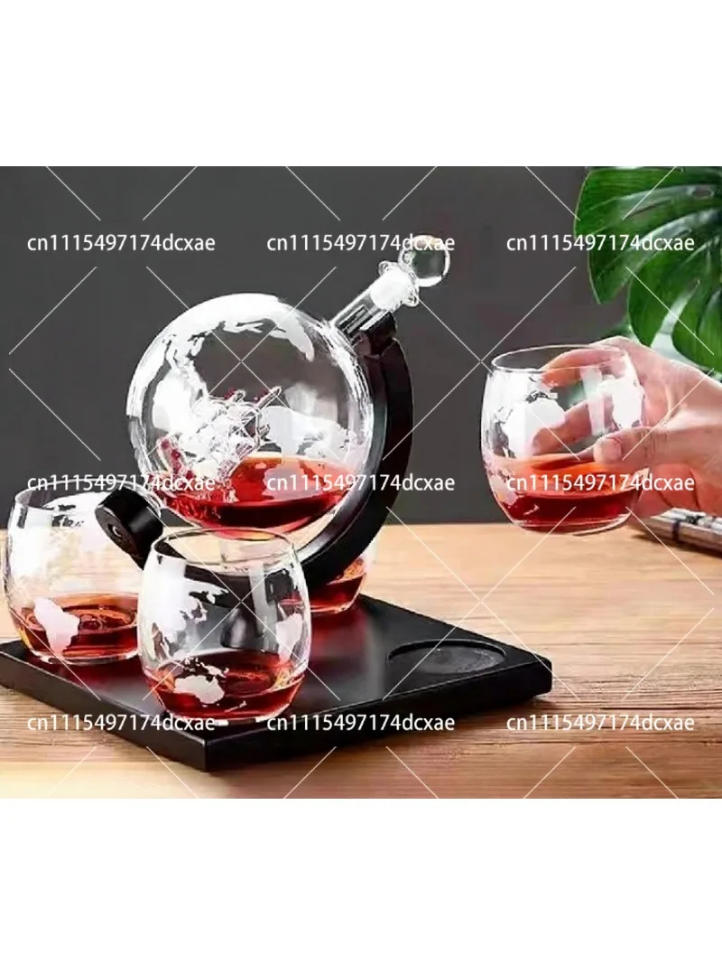 decorative-globe-wine-decanter-set-glass-carafe-with-stand-for-home-bar-gift-elegant