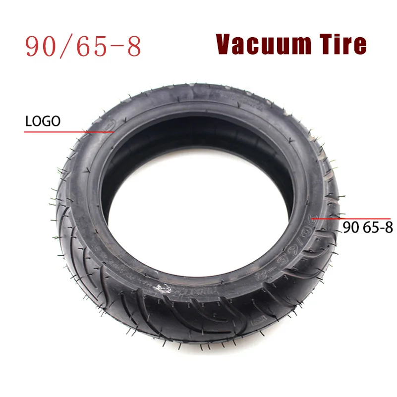 8 inch Tubeless sports car tires 90/65-8 vacuum  small monkey   motorcycle   Vacuum tyre parts