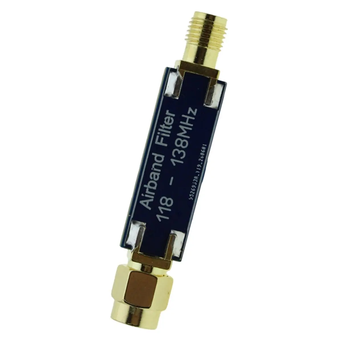 【A75T】 Airband Bandpass Filter 118-138MHz Airband BPF Band Pass Filter
