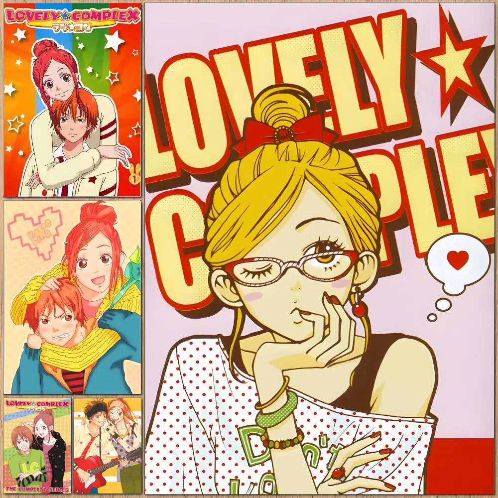 Romance Anime Love Complex Poster HD impermeable autoadhesivo arte de pared aplicación multiescena