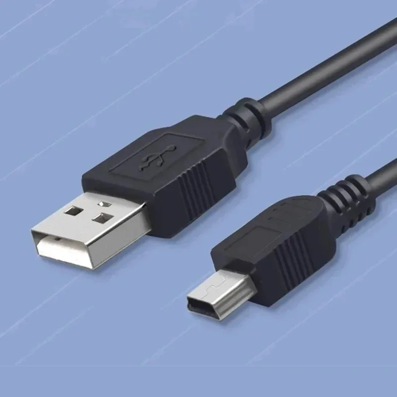 1-4PS USB Charging Cable USB 2.0 Male A To Mini B 5-pin Charging Cable for Digital Cameras Mini USB Cable Data Charger Cable