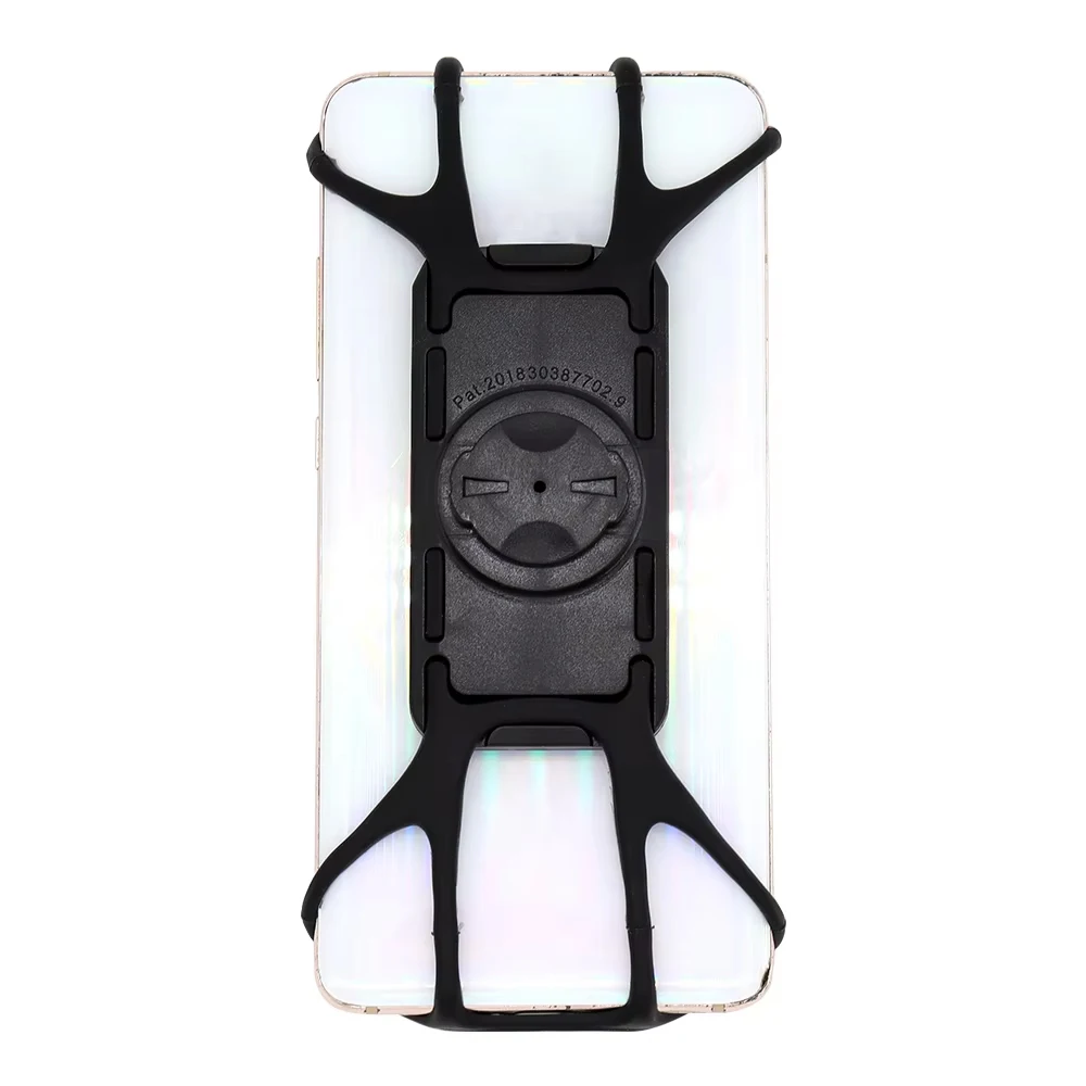 บิชี่ที่วางโทรศัพท์จักรยานซิลิโคนดูดซับแรงกระแทกที่วางนำทางจักรยานเสือภูเขาที่วางโทรศัพท์กันลื่นอุปกรณ์เสริมสำหรับจักรยาน