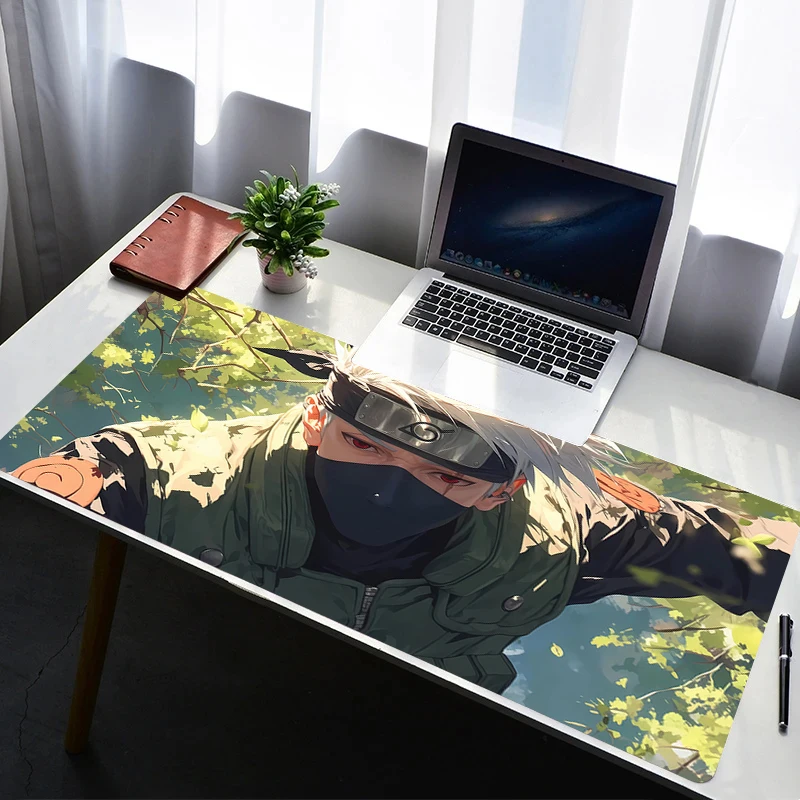 

Mouse Pad Non Slip Rubber Mousepad Laptop Naruto Kakashi Hatake Gamer Cabinet Keyboard Pad Office Computer Gaming Desk Mouse Mat