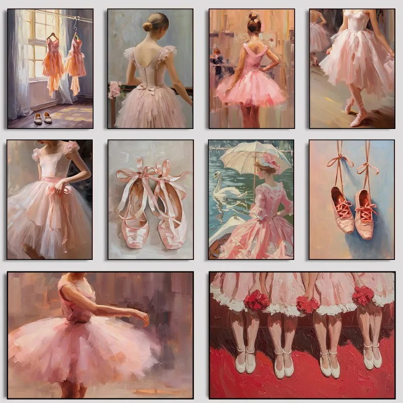Pink Girly Ballet W…
