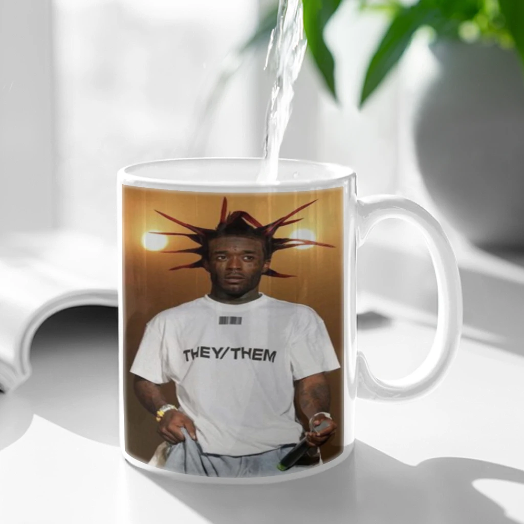 Singer L-Lil U-Uzi Vert Symere Woods Simplicity Mug 11oz Black Ceramic Coffee Mug Friends Birthday Gift Mug