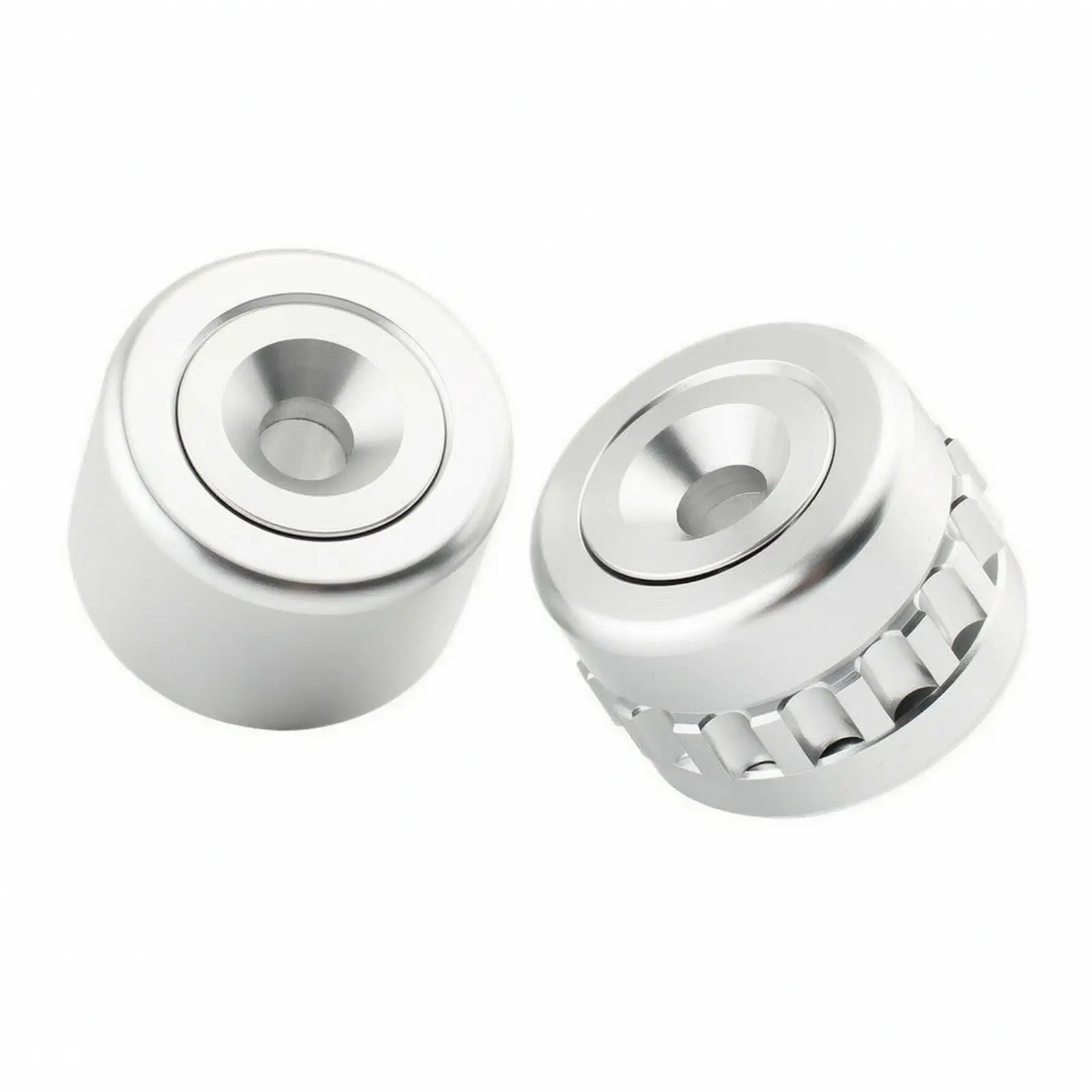 Precision Machined Motorcycle Throttle Lock Handlebar Plugs for Dirt Bike Grips with Aluminum Alloy Construction and Secure Fit