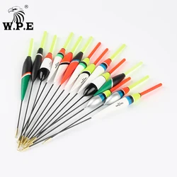 W.P.E Fishing Float 5pcs/pack 3g 18 color Barguzinsky Fir Float 19cm-23cm Fishing Tackle Vertical Buoy Float Carp Fishing Float