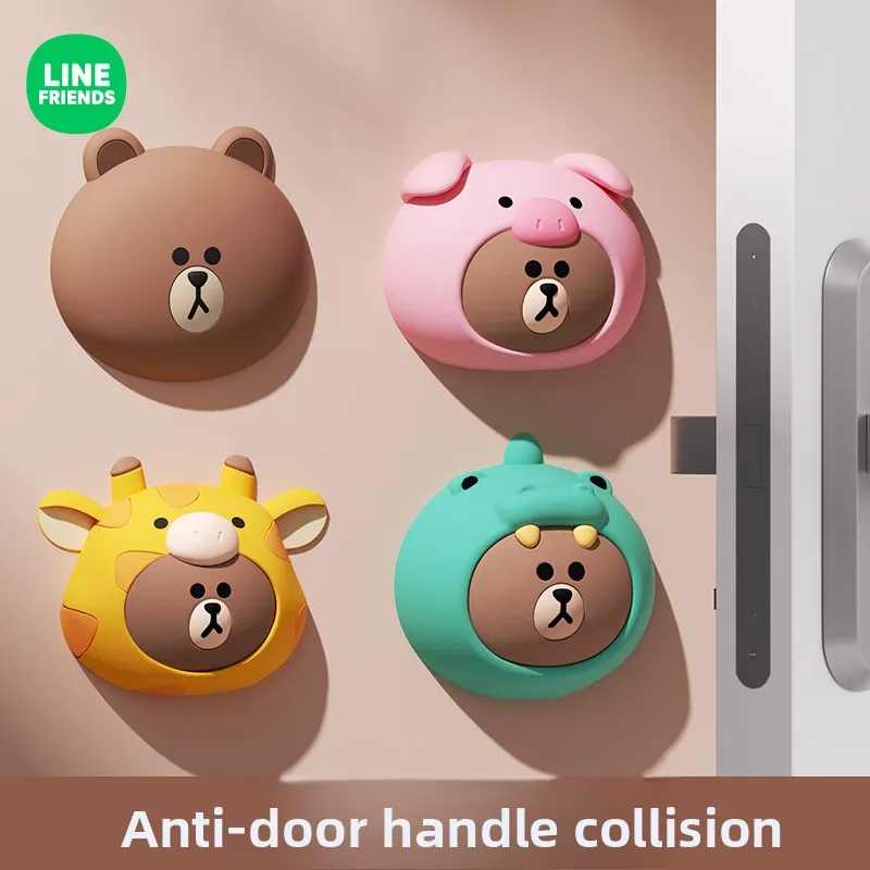 adesivos-anticolisao-de-silicone-3d-urso-pardo-para-macanetas-de-porta-decalques-de-protecao-silenciosa-para-abertura-de-por