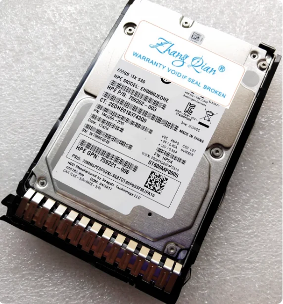 

For HP 759548-001 759212-B21 600G SAS 2.5 15K 12G server hard drive 600GB HDD
