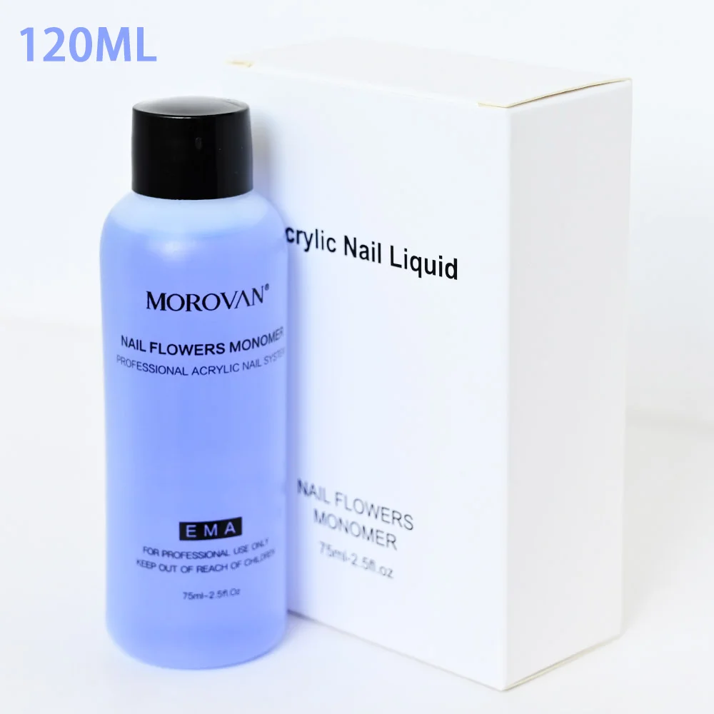 アクリル液体単量体,ネイルアート,エクステンション,ディップ,彫刻,ネイルチップ,日曜大工,マニキュア,クリスタルパウダー,* & #, 40 ml, 75 ml, 120 ml