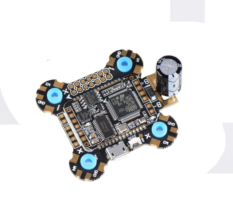 JHEMCU F722 PDB OSD BEC Ammeter Flight Control Four Axis FPV Crossover Aircraft Racing F7