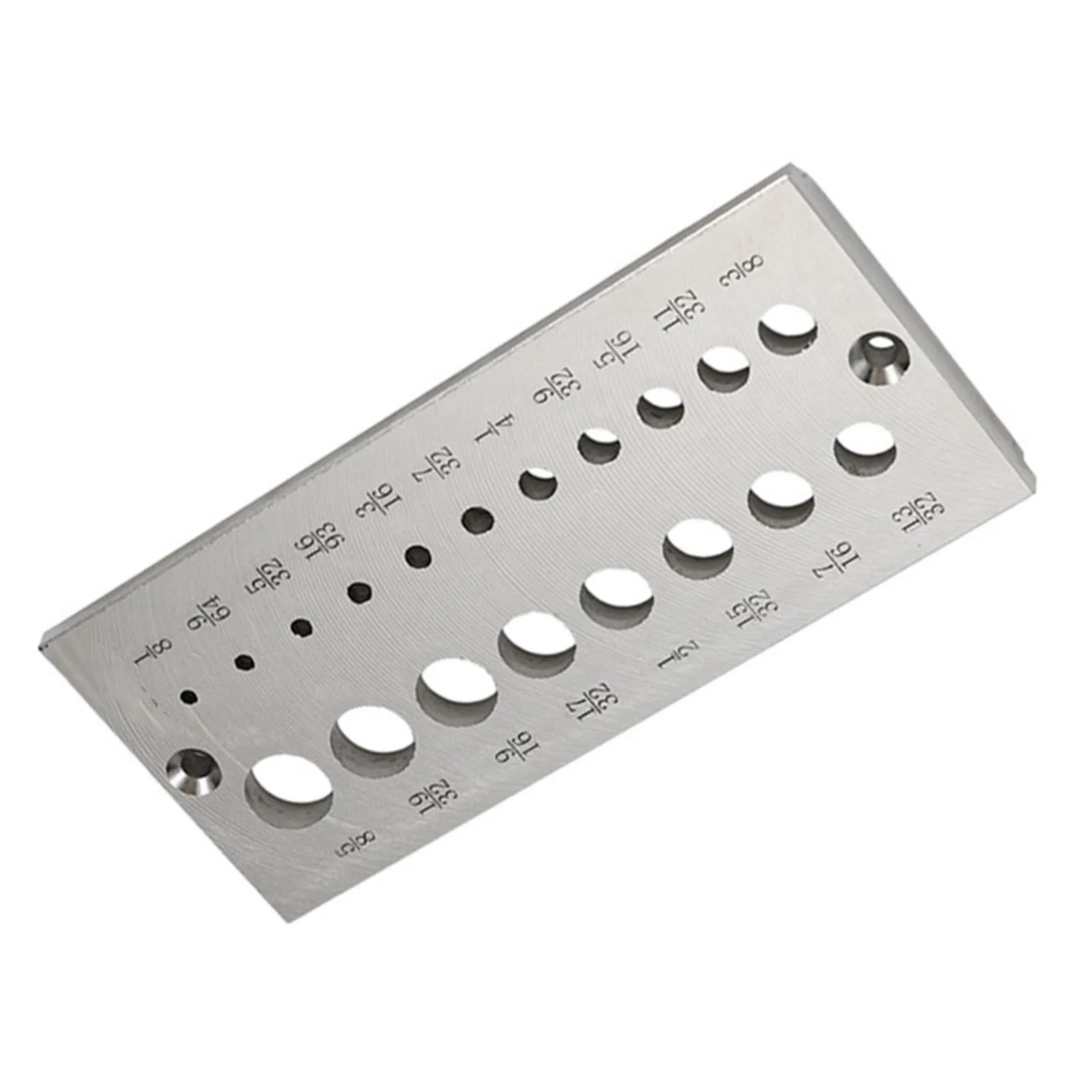 

Steel Dowel Plate Double Row 19 Holes 1/8in to 5/8in Wood Dowel Rod Maker Dowel Maker for Woodworking