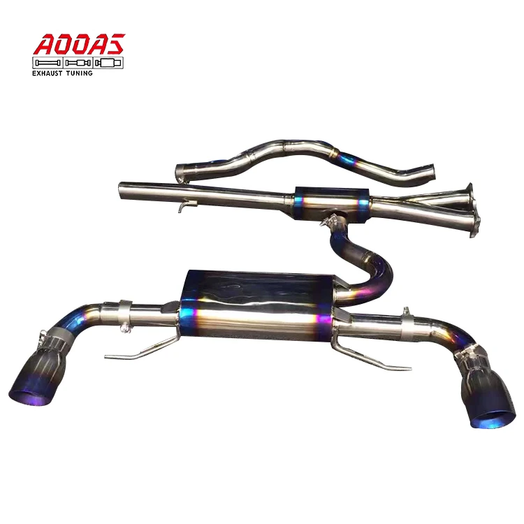 Experienced Factory Supply Valvetronic Catback Car Exhaust System For Volvo S60 T6