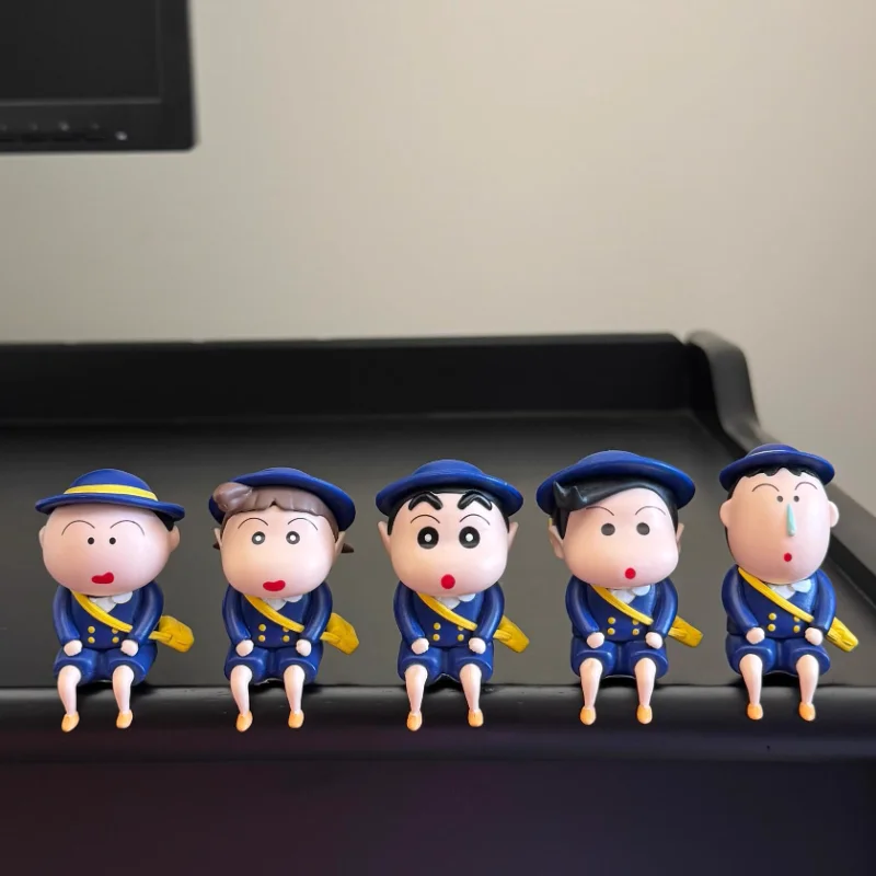 52toys Crayon Shinchan Cartoon Anime Action Figure Desktop Dekoration Modell Puppe Kreative Sammeln Spielzeug Kinder Mädchen Geschenke
