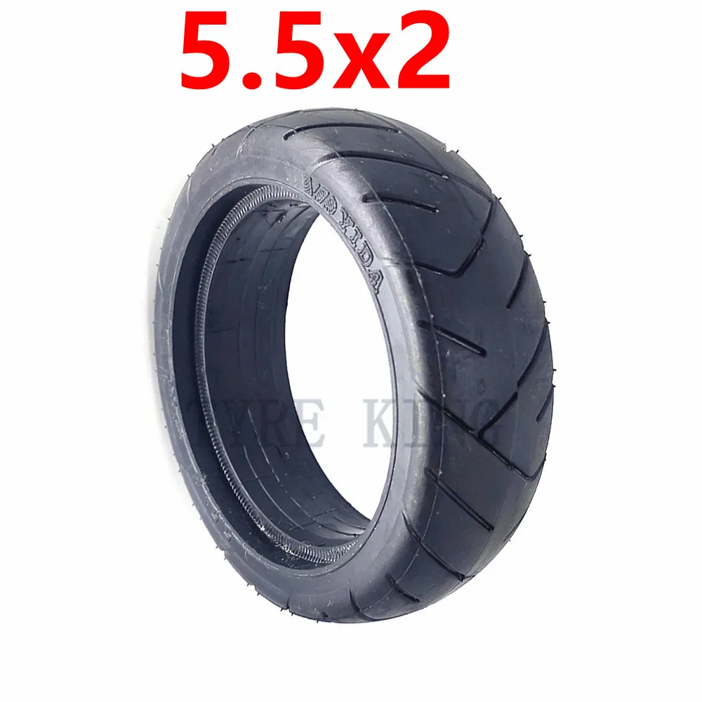 5.5 Inch Solid Tyre 5.5X2 Tubeless Tire 5.5*2 Puncture Proof Tyre for Jackhot Carbon Fiber Scooter Fastwheel F0 Electric Scooter