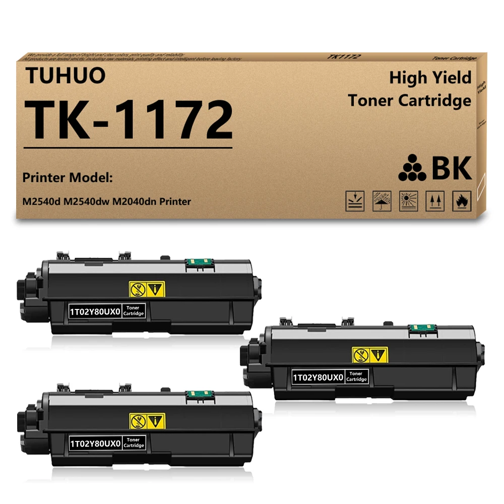 

TUHUO TK-1172 TK1172 1T02S50USO черные тонер-картриджи, совместимые с принтерами Kyocera ECOSYS M2040dn M2540d M2540dne M2540dnw