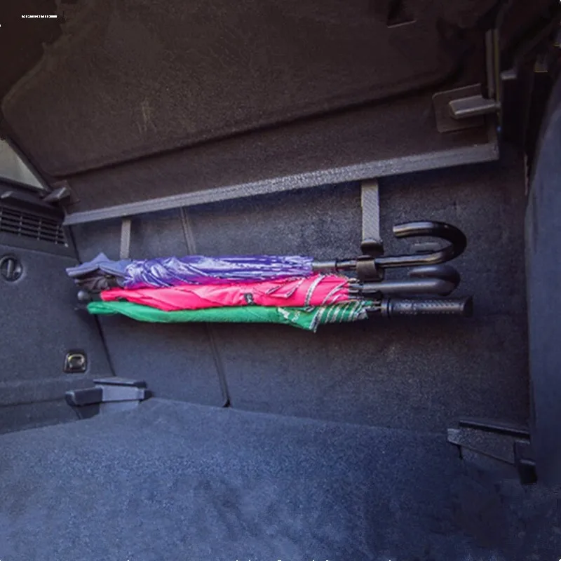 Regenschirmhalter-Clip für Autositzlehne, Angelrutenhalter für Auto und SUV, multifunktionaler Haken zur Aufbewahrung im Kofferraum