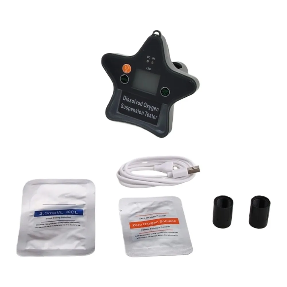 Wireless Portable Dissolved Oxygen Meter with Data Transfer for Measuring Water Oxygen Levels in Environmental Use