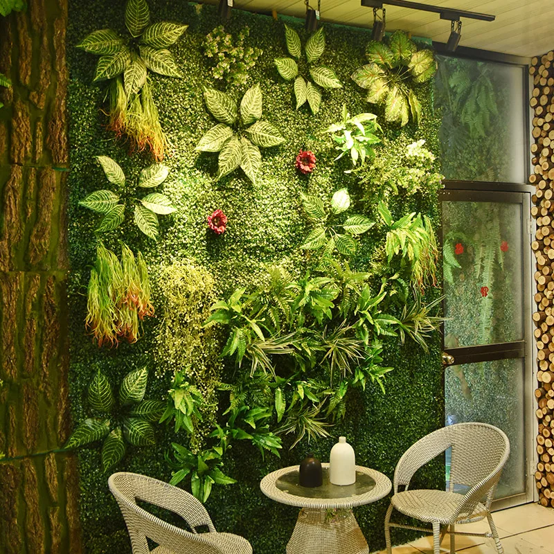 Plantas Artificiales Verdes, 4 Unidades, Perfectas Para Decorar Casa, Bodas O Oficina - Sin Mantenimiento