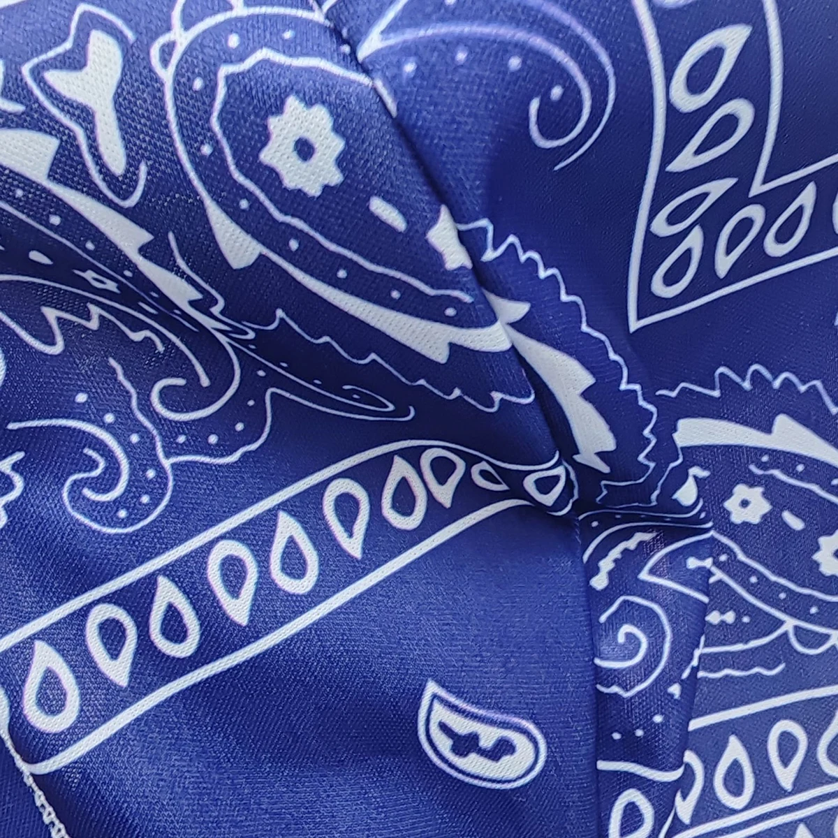 Hijab-Kappen mit Paisley-Print, schnell trocknend, verstellbares Bandana-Kopftuch, UV-Schutz, atmungsaktiv, Kopfwickel für Radfahren, Outdoor-Aktivitäten – Detail 3