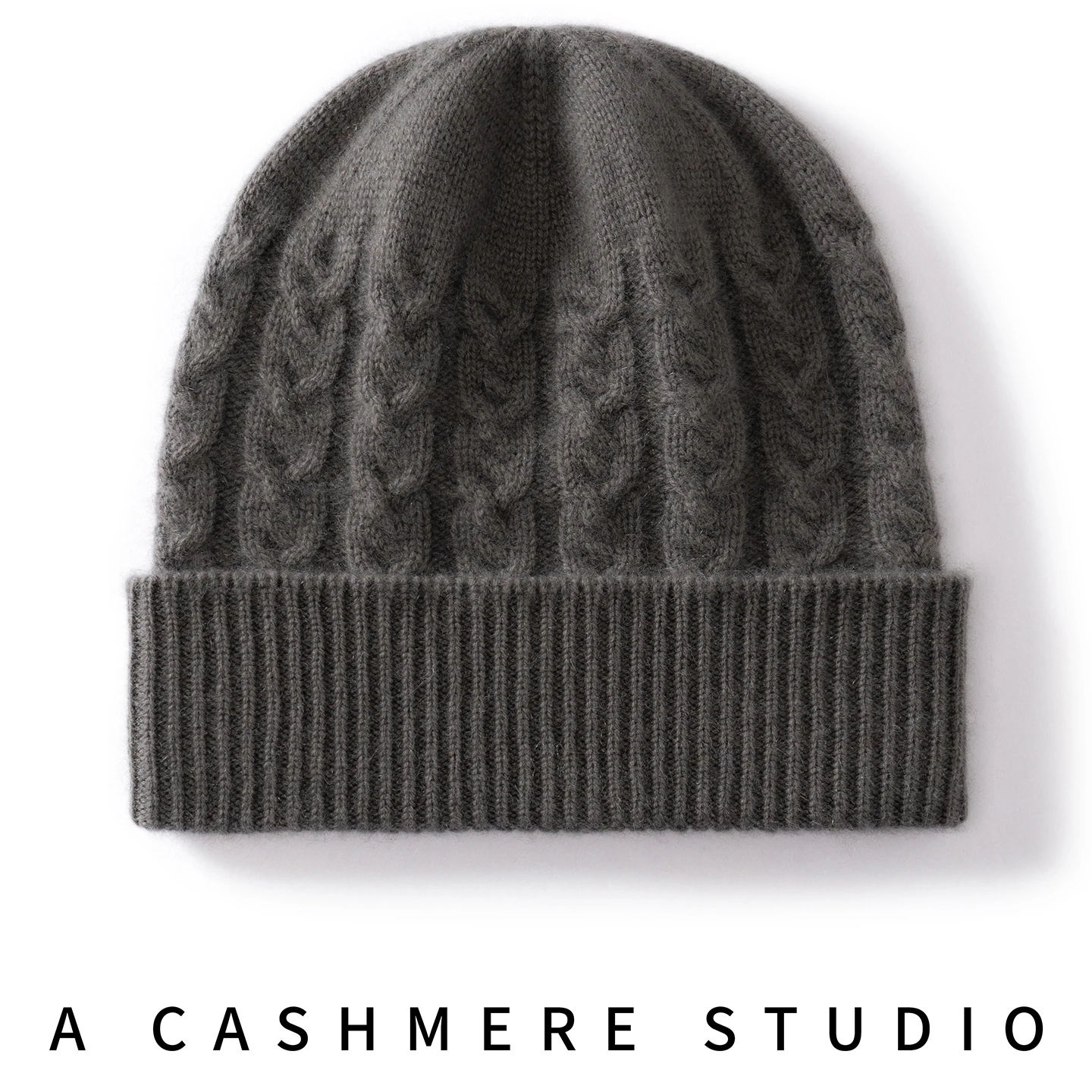 

Выбор зимней шапки для женщин, 100% качественные кашемировые шапки, шапки, уличная теплая вязаная шапка, женская повседневная однотонная кепка с витым цветком