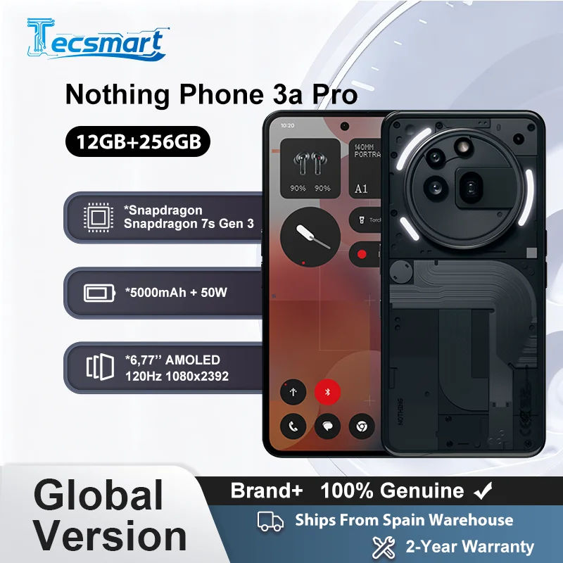 Nothing Phone 3a Pro 12GB/256GB 新品未開封 Nothing Phone (3a) Pro 5G Grey 12GB RAM + 256GB Storage Indian Sim