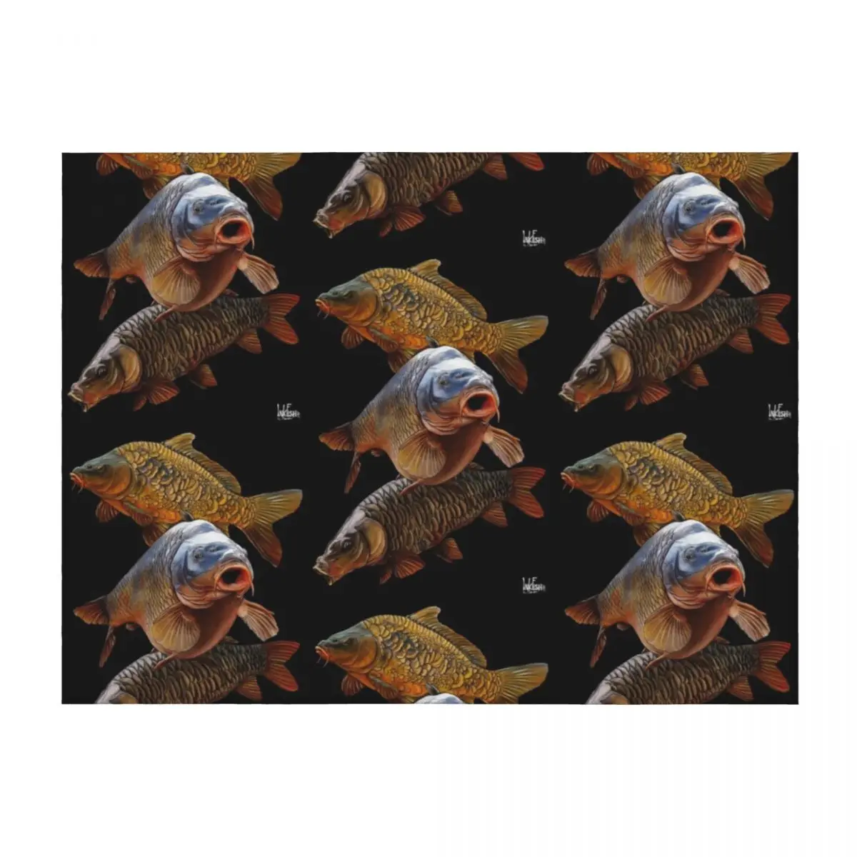 

Carp gang 1 Throw Blanket Nap decorative Extra Large Throw heavy to sleep Blankets