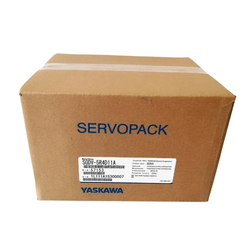 

НОВЫЙ сервопривод Yaskawa SGDV-5R4D11A Ускоренная доставка на складе