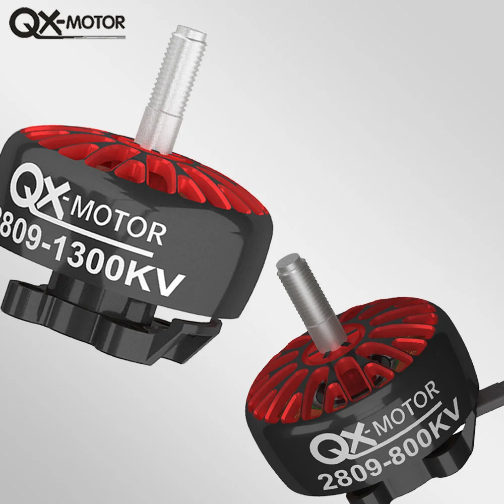 

QX-MOTOR бесщеточный двигатель 3-6S 2809 800KV 1300KV для мультикоптера с неподвижным крылом